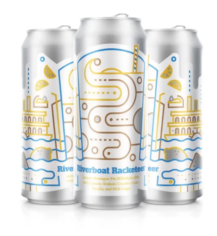 Burlington Beer Company Riverboat Racketeer