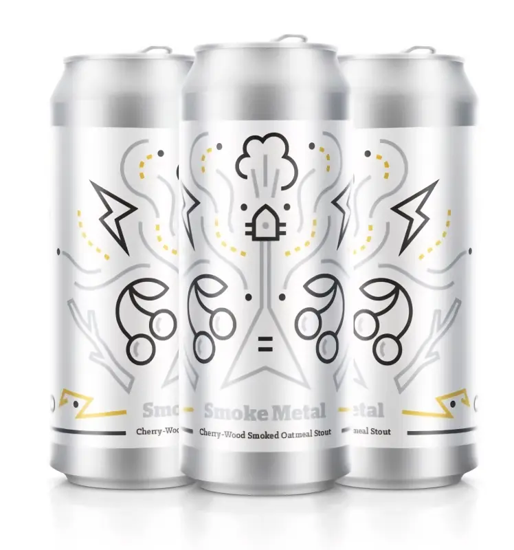 Burlington Beer Company Smoke Metal