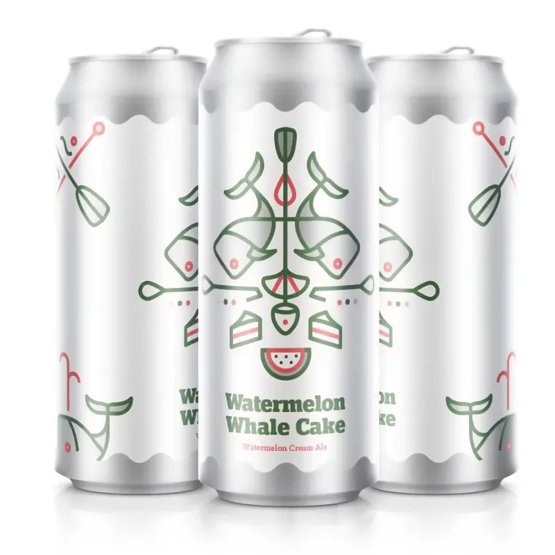 Burlington Beer Company Watermelon Whale Cake