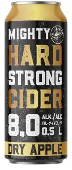 Olvi Mighty Hard Strong Cider Dry Apple