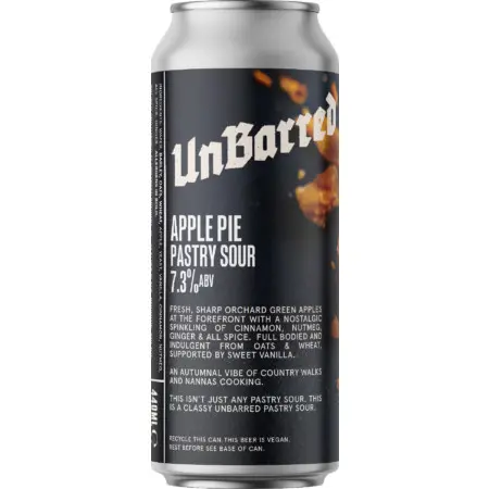 UnBarred Brewery Apple Pie Pastry Sour