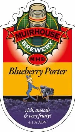 Muirhouse Brewery Blueberry Porter