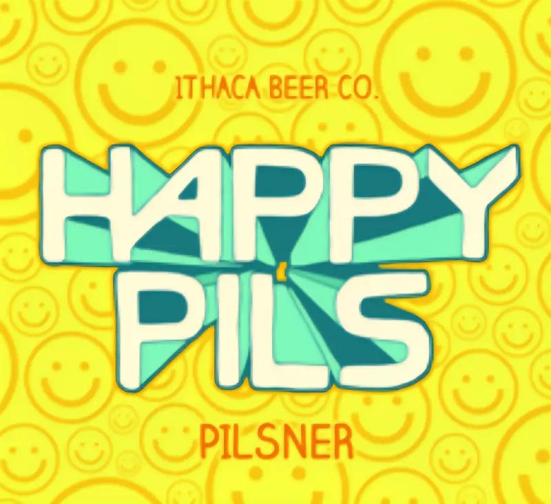Ithaca Beer Co. Happy Pils