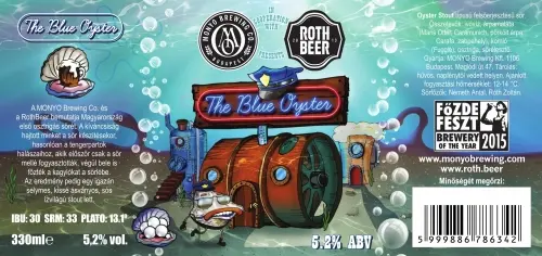 MONYO Brewing Co. The Blue Oyster