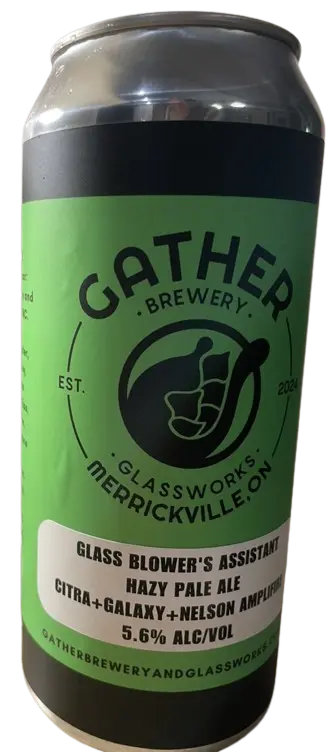 Gather Brewery (and Glassworks) Glass Blower's Assistant (CITRA+GALAXY+NELSON AMPLFIRE)