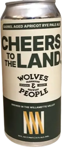 Wolves & People Farmhouse Brewery Cheers to the Land (2024) - Strawberies & Rhubarb