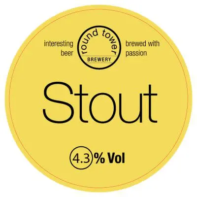 Round Tower Brewery Stout (4.3%)