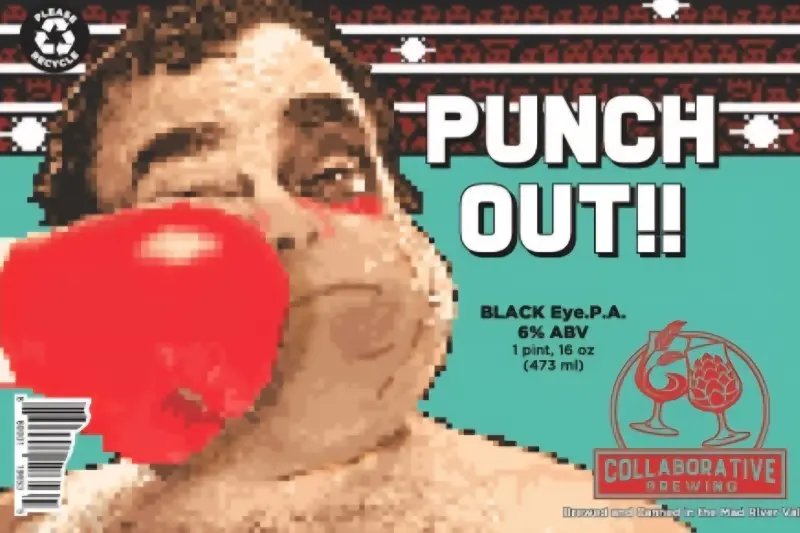 Collaborative Brewing Punch Out Black