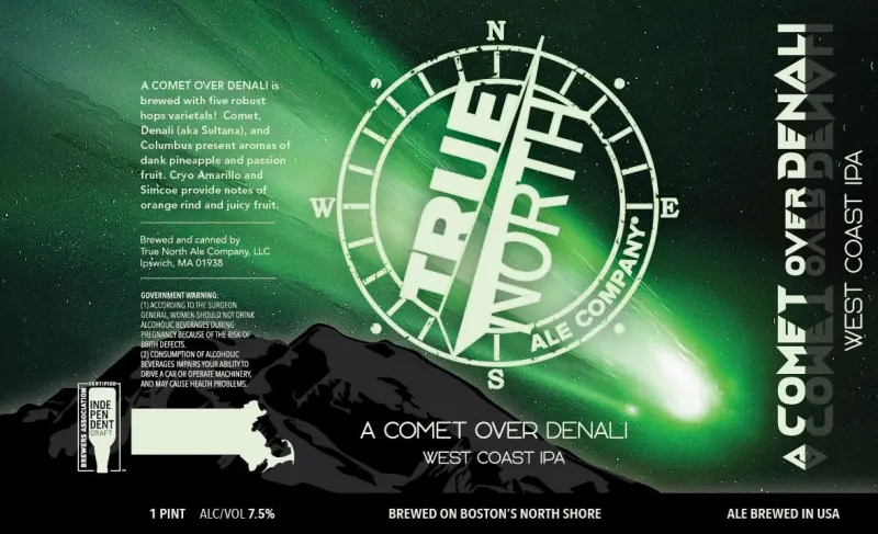 True North Ale Company A Comet Over Denali