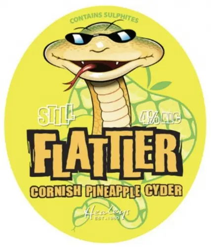 Healey's Cornish Cyder Farm Flattler - Pineapple