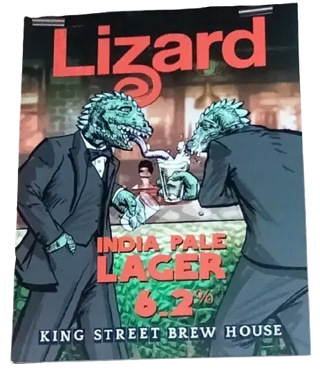 King Street Brew House Lizard Lager