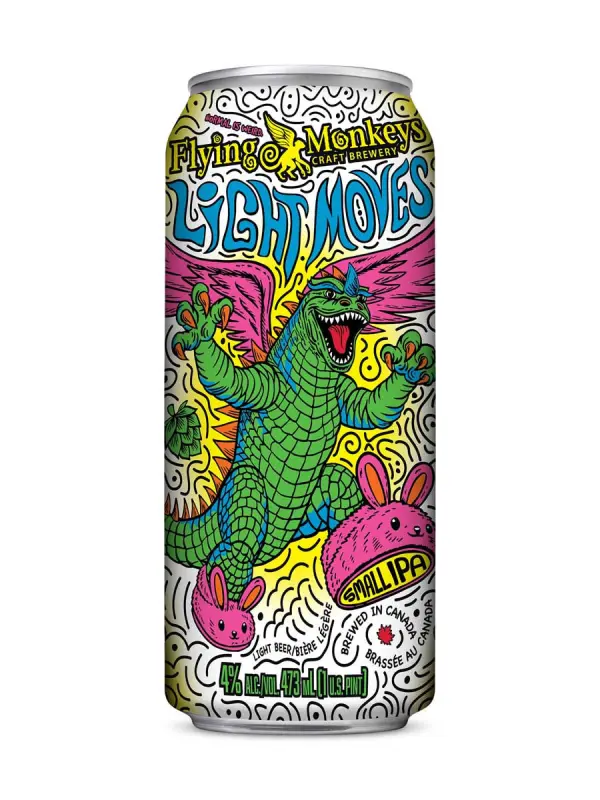 Flying Monkeys Light Moves Small IPA