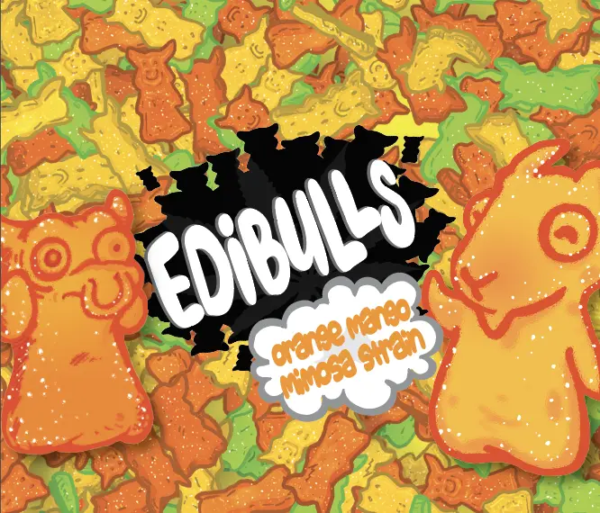 Bolero Snort Brewery Edibulls: Orange Mango Mimosa Strain