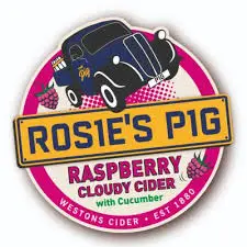 Westons Cider Rosie's Pig - Raspberry Cloudy Cider with Cucumber