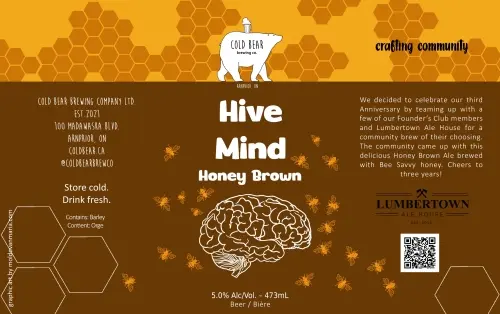 Cold Bear Brewing Company Hive Mind