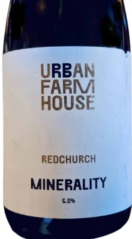 Redchurch Brewery Urban Farmhouse Minerality