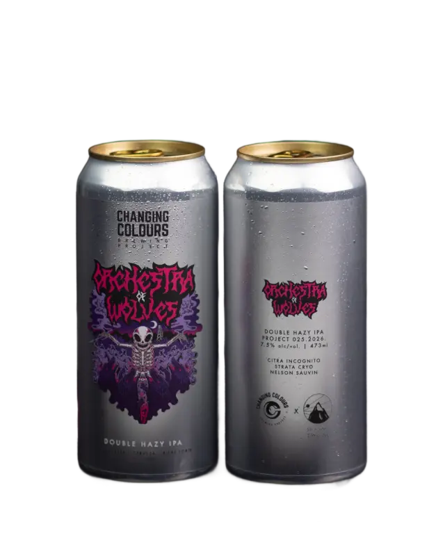 Changing Colours Brewing Project Orchestra of Wolves