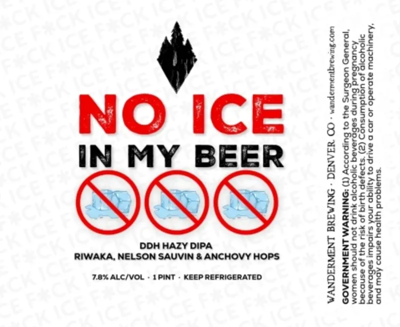 Wanderment Brewing No ICE In My Beer