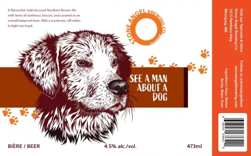 Stone Angel Brewing Co. See A Man About A Dog