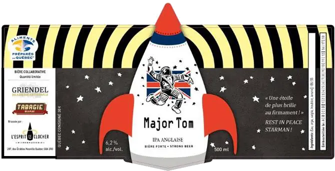 L'Esprit de Clocher Microbrasserie Major Tom