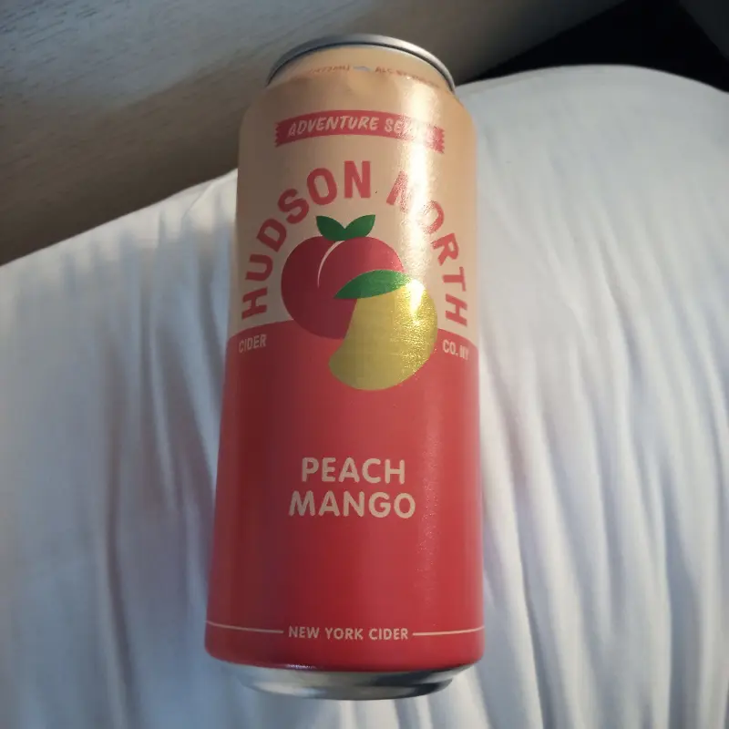 Hudson North Cider Co Peach Mango