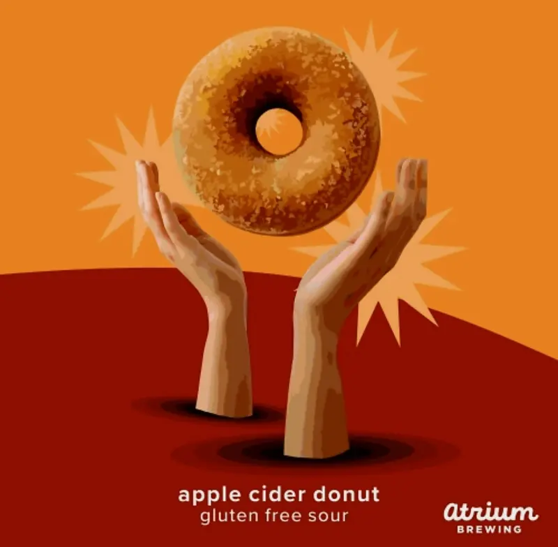 Atrium Brewing Apple Cider Donut