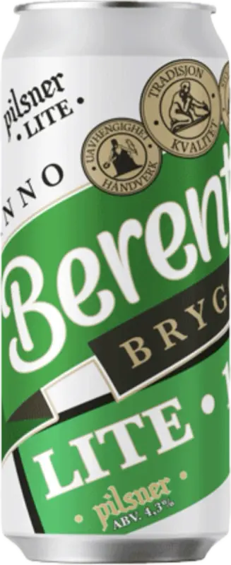 Berentsens Brygghus 1895 Pilsner Lite