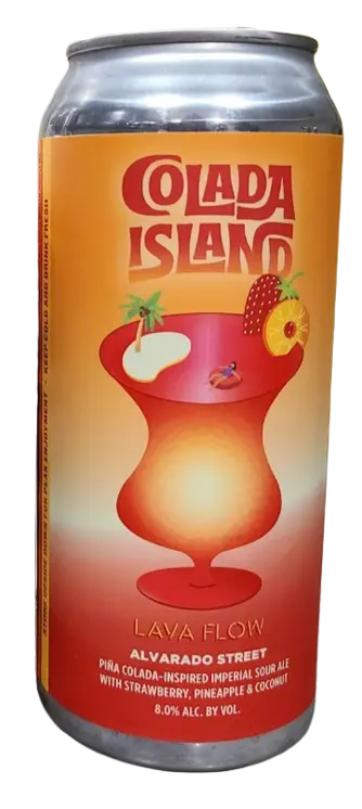 Alvarado Street Brewery Colada Island: Lava Flow