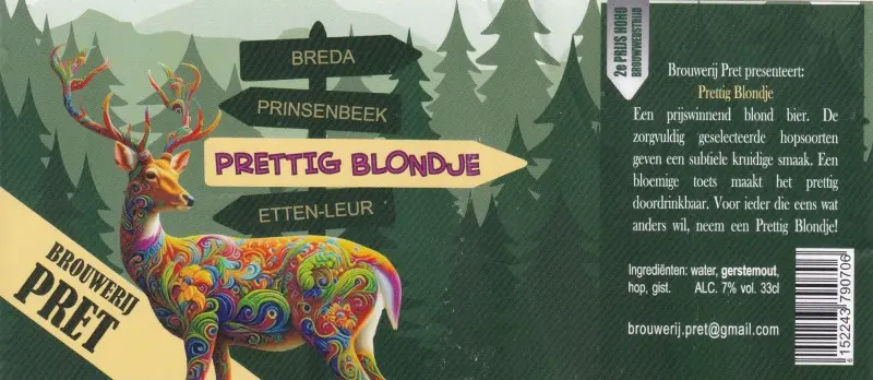 Brouwerij Pret Prettig Blondje