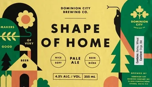 Dominion City Brewing Co. The Shape of Home