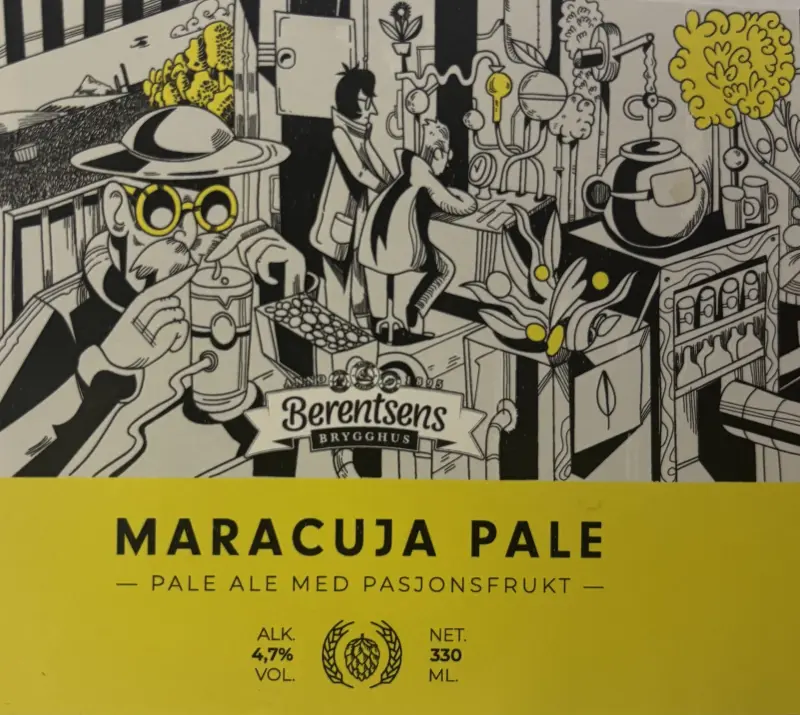 Berentsens Brygghus Maracuja Pale