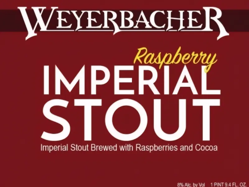Weyerbacher Brewing Co. Raspberry Imperial Stout