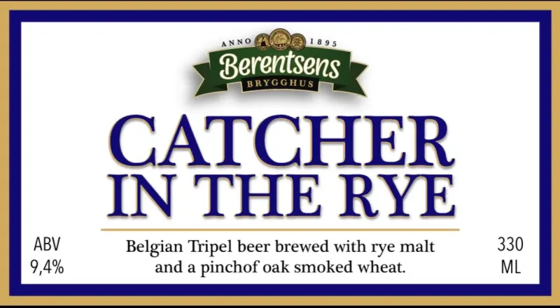 Berentsens Brygghus Catcher in the Rye