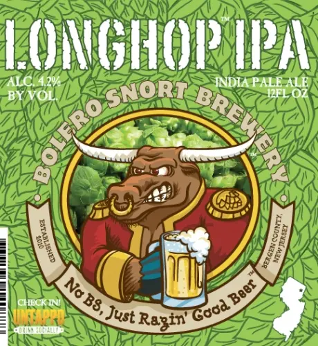 Bolero Snort Brewery Longhop IPA