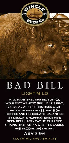 Wincle Beer Co. Bad Bill