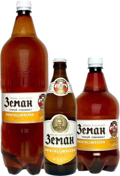 Lutska Pyvovarnya Zeman (Луцька Пивоварня Земан) Kristallweizen