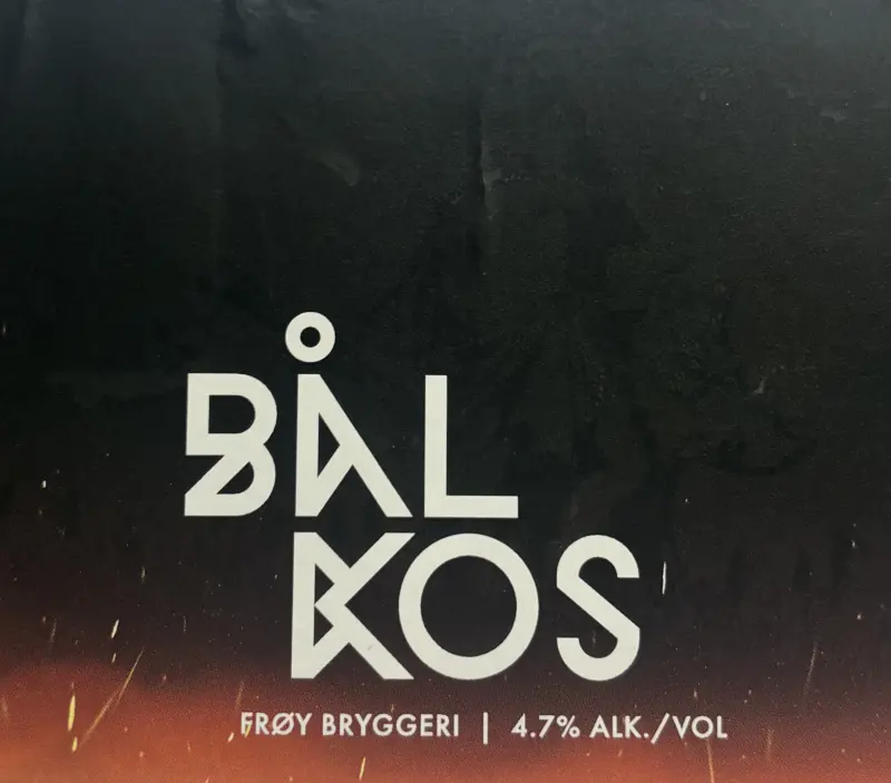 Frøy Bryggeri Bålkos