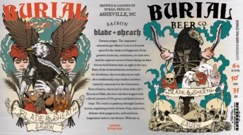 Burial Beer Company Blade & Sheath