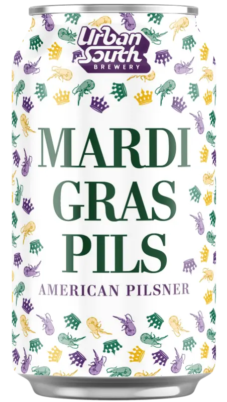 Urban South Brewery Mardi Gras Pils