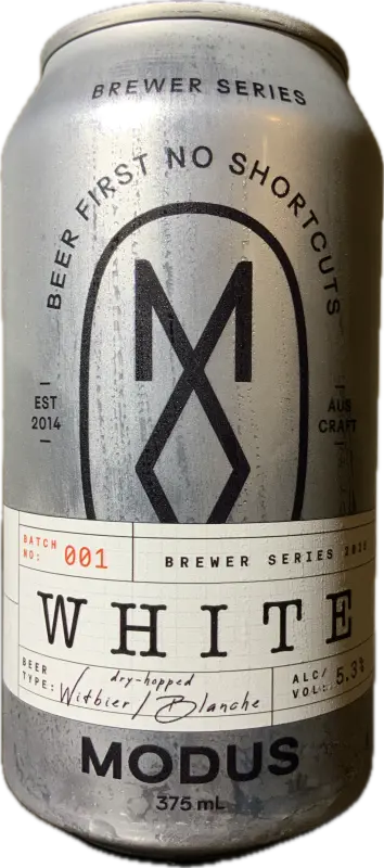 Modus Operandi Brewing Co. Brewer Series 1: Modus White