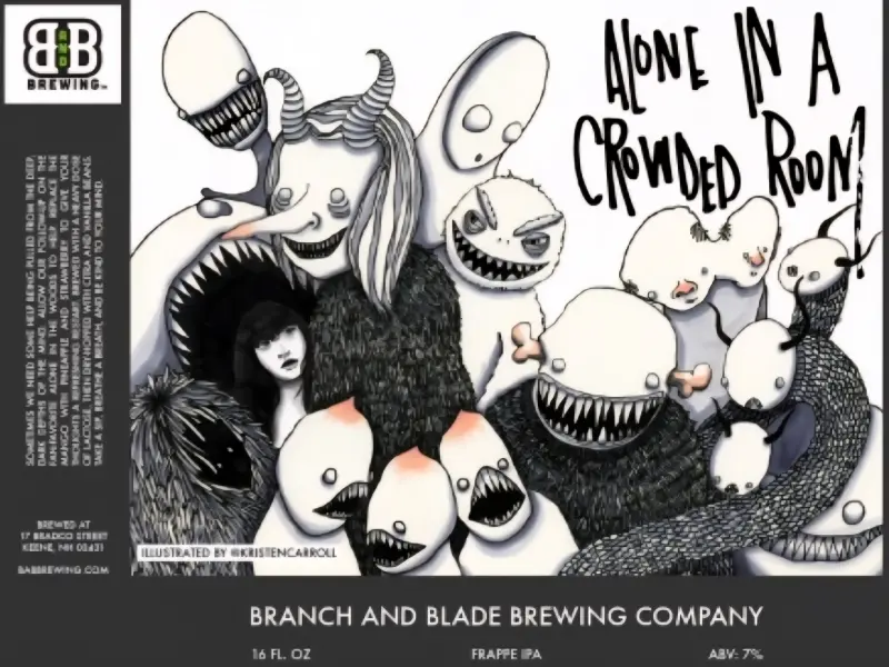 Branch and Blade Brewing Alone In A Crowded Room