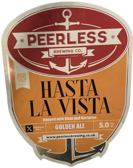 Peerless Brewing Co. Hasta La Vista