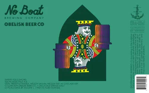 No Boat Brewing Company Twenty Fold Sword