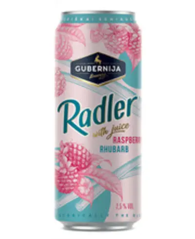 Gubernija Radler Raspberry Rhubarb