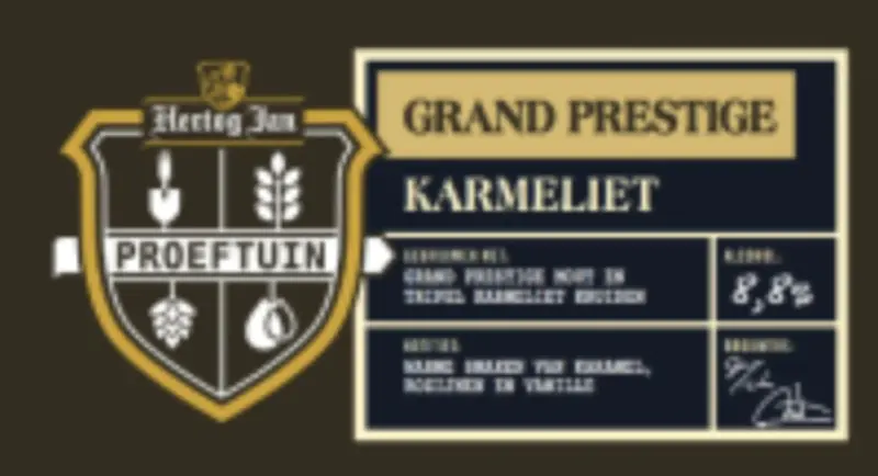 Hertog Jan (Arcense Bierbrouwerij) Proeftuin #16 - Karmeliet