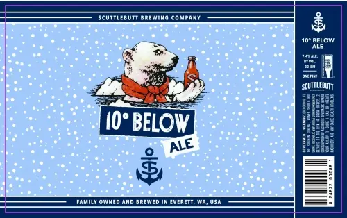 Scuttlebutt Brewing Co. 10º Below Ale