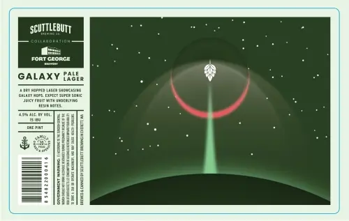 Scuttlebutt Brewing Co. Galaxy Pale Lager