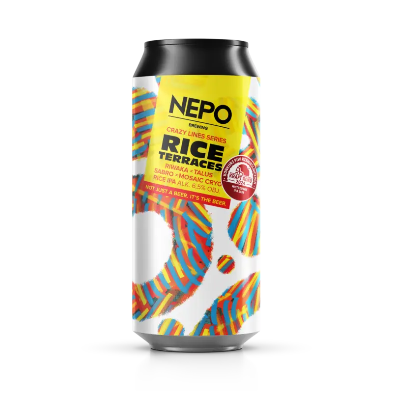 Nepo Brewing Crazy Lines #111 Rice Terraces