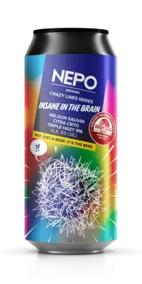 Nepo Brewing Crazy Lines #96 Insane in the Brain