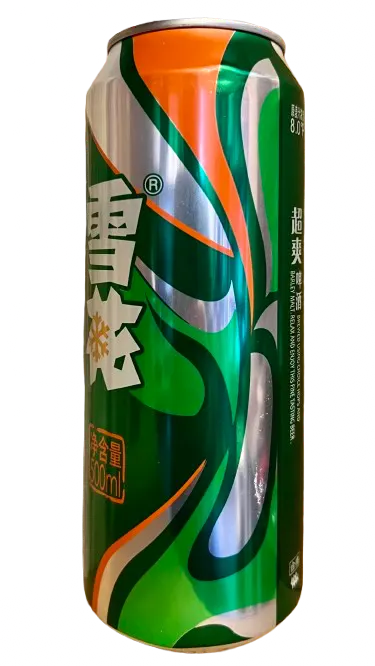 China Resources Snow Breweries Snow Beer 8°